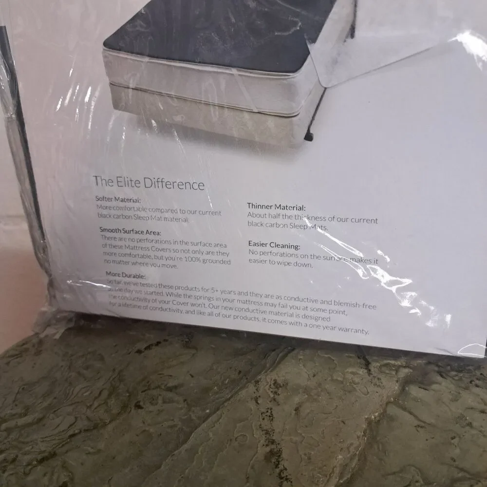 Earthing Mattress Cover King Size Grounding Mattress Mat New